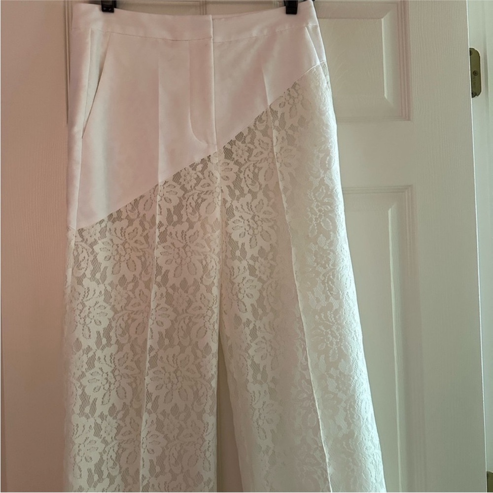 White Lace Overlay Pants. Brand new with tags! Phillip Lim